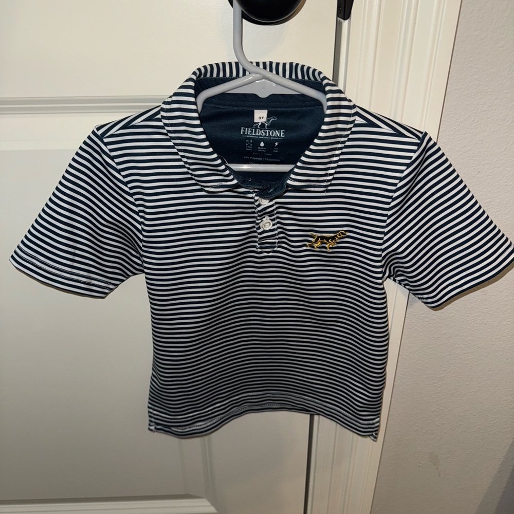 Boys Youth Fieldstone Striped Polo